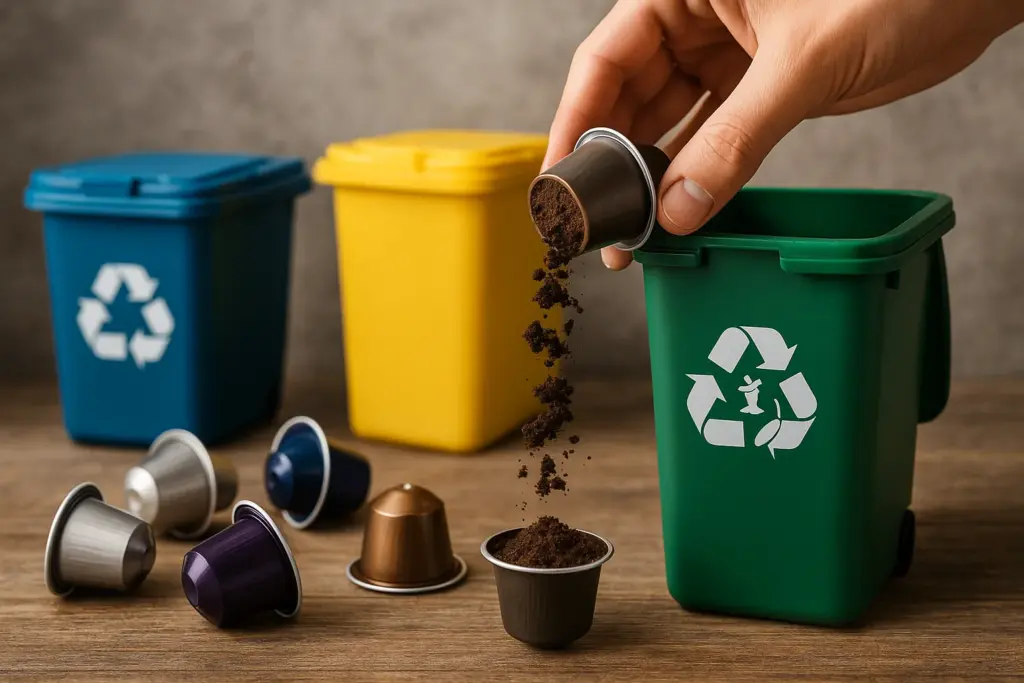 Capsule del caffè: le nuove regole europee PPWR per etichette, plastica e riciclo