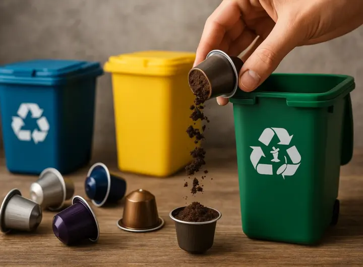Capsule del caffè: le nuove regole europee PPWR per etichette, plastica e riciclo