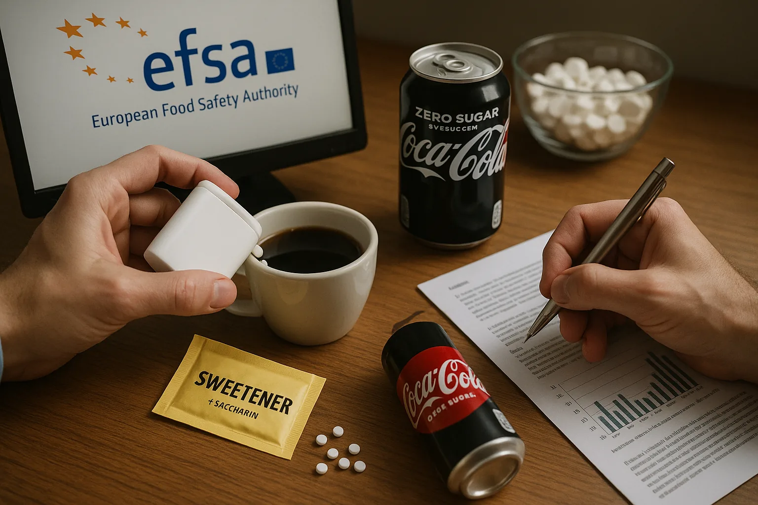 Dolcificanti: l'EFSA conferma la sicurezza di aspartame-acesulfame (E962) ai livelli di esposizione attuali