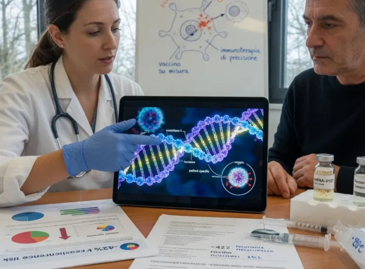 Vaccino anti-melanoma personalizzato: riduce il rischio di recidiva del 49%