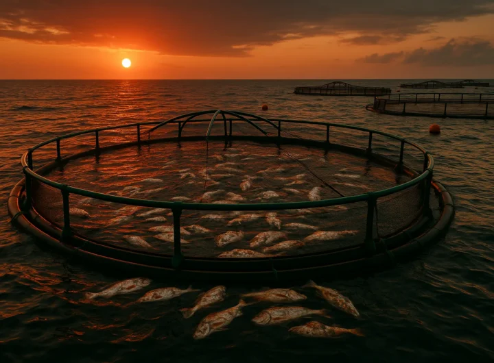 Acquacoltura e riscaldamento dei mari: quando l'allevamento di pesce diventa rischio sanitario
