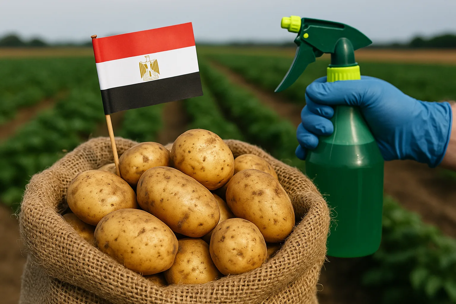 Pesticidi vietati in Europa ma legali su prodotti importati: il caso delle patate egiziane