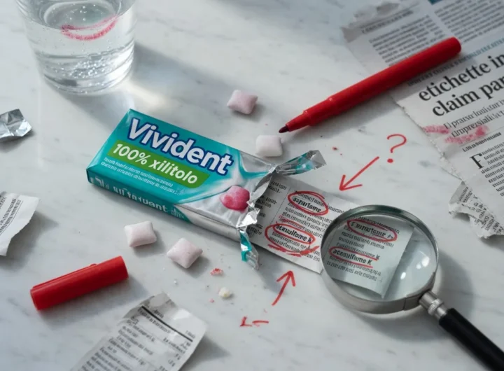 Vivident Xylit e il claim «100% xilitolo»: quando l'etichetta inganna