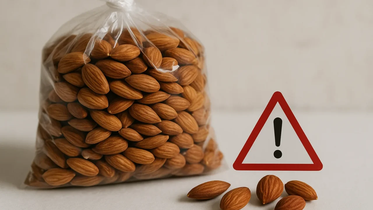 Mandorle amare in confezione NaturaSì: quando uno snack salutista nasconde un rischio