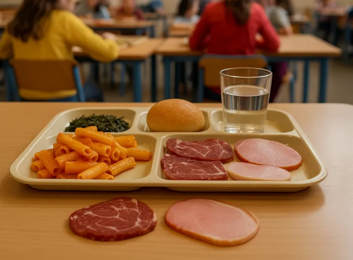 Mense scolastiche di Piacenza: la rimozione di salumi accende il dibattito su nutrizione e scelta