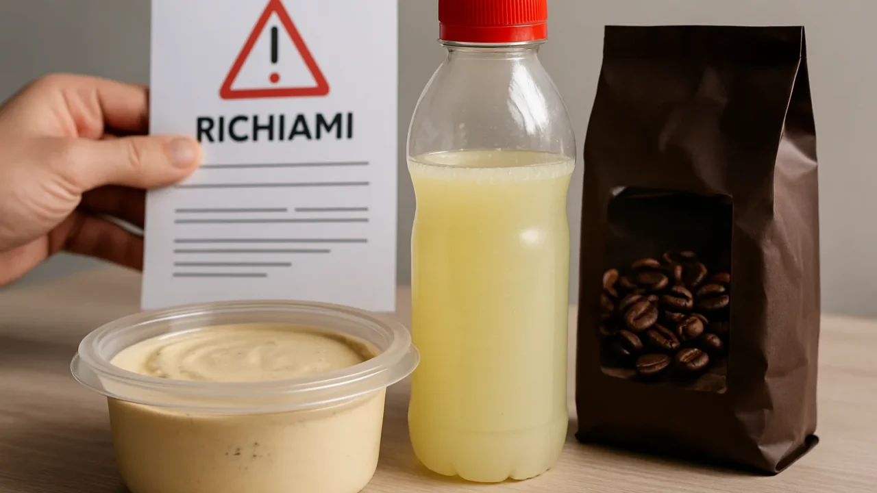 Richiami alimentari: hummus Germinal Bio e albume Piacersi nei supermercati Conad