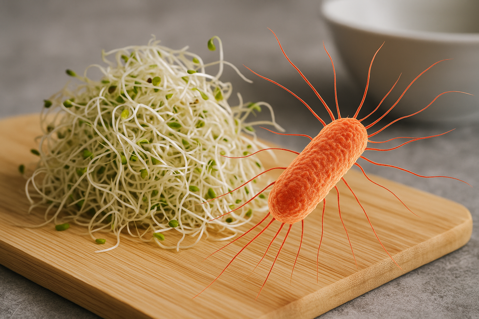 Salmonella nei germogli: nuovo focolaio europeo colpisce oltre 100 persone nel 2026 (2)