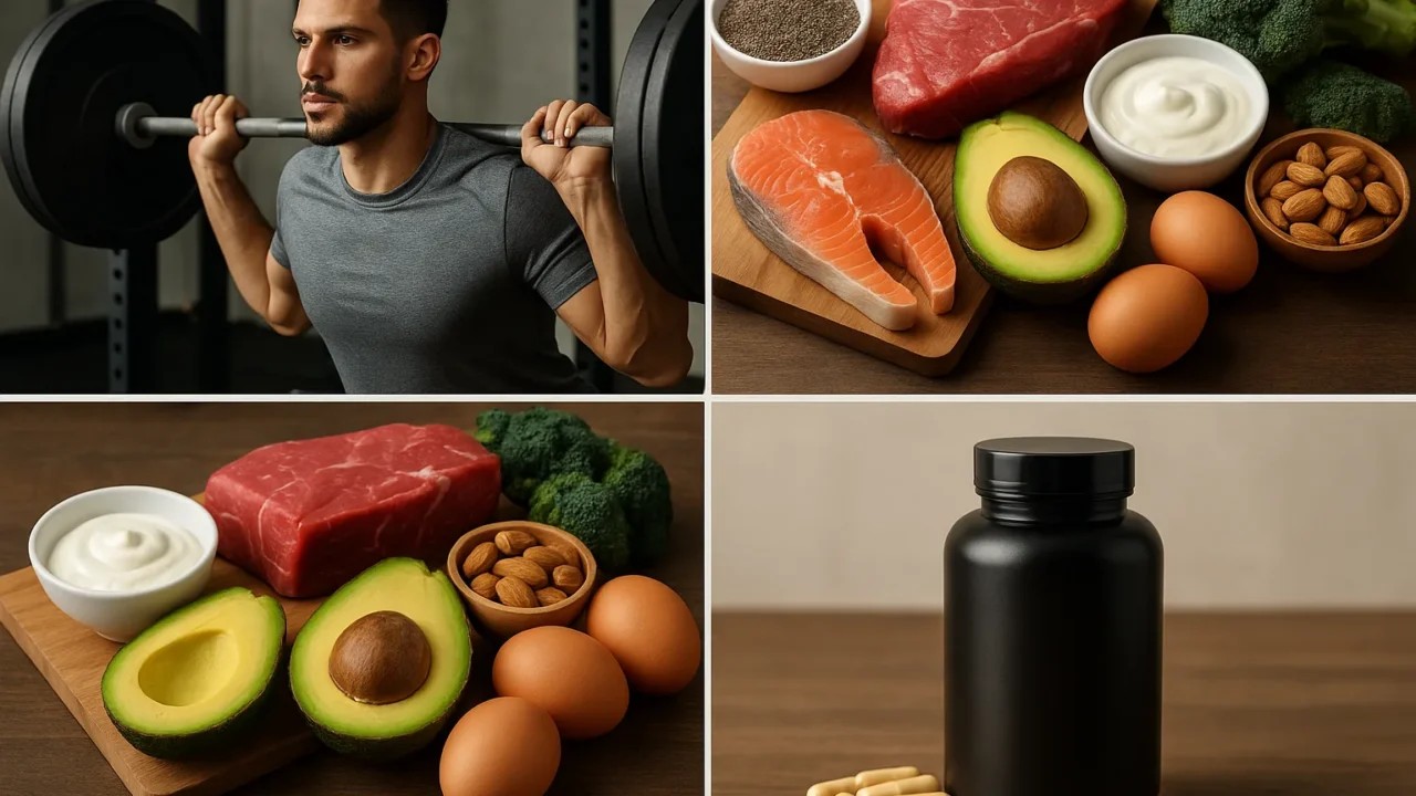 Testosterone naturale: cosa funziona davvero tra esercizio, dieta e integratori