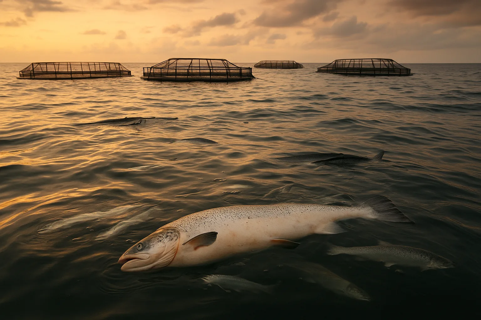 Acquacoltura e riscaldamento dei mari: quando l'allevamento di pesce diventa rischio sanitario (2)
