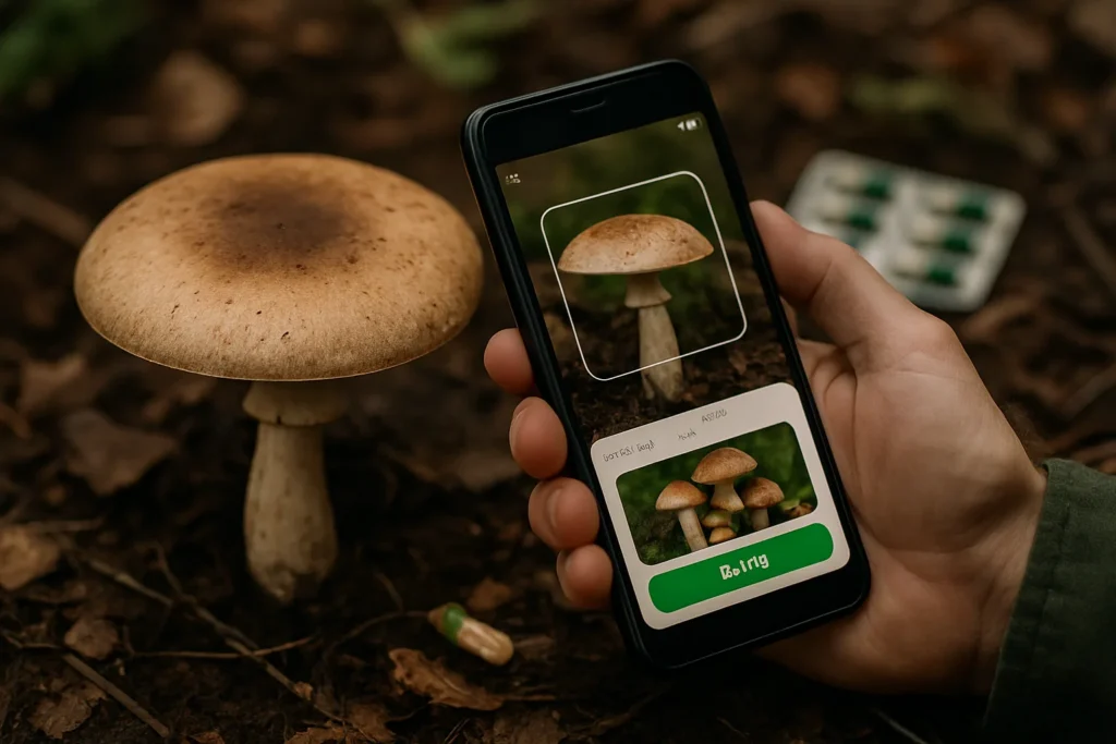 App di riconoscimento funghi: perché fidarsi può essere pericoloso
