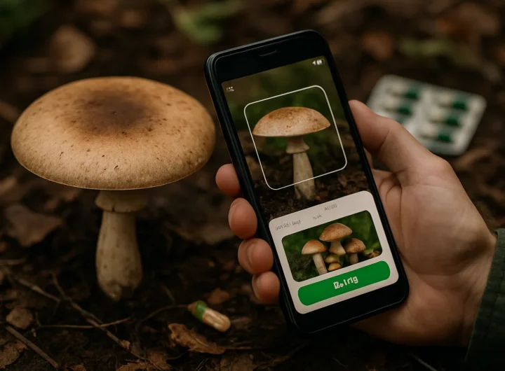 App di riconoscimento funghi: perché fidarsi può essere pericoloso