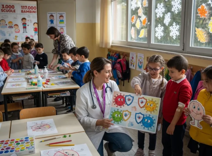 Influenza: 15 milioni di italiani colpiti all'anno, rischio 5 volte maggiore per i bambini