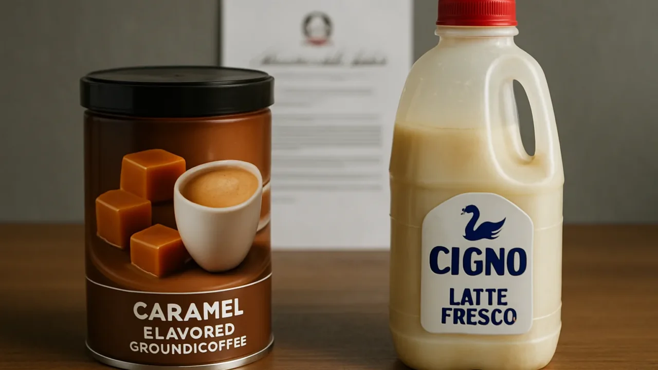 Richiami alimentari: caffè Bialetti e latte Cigno sotto la lente
