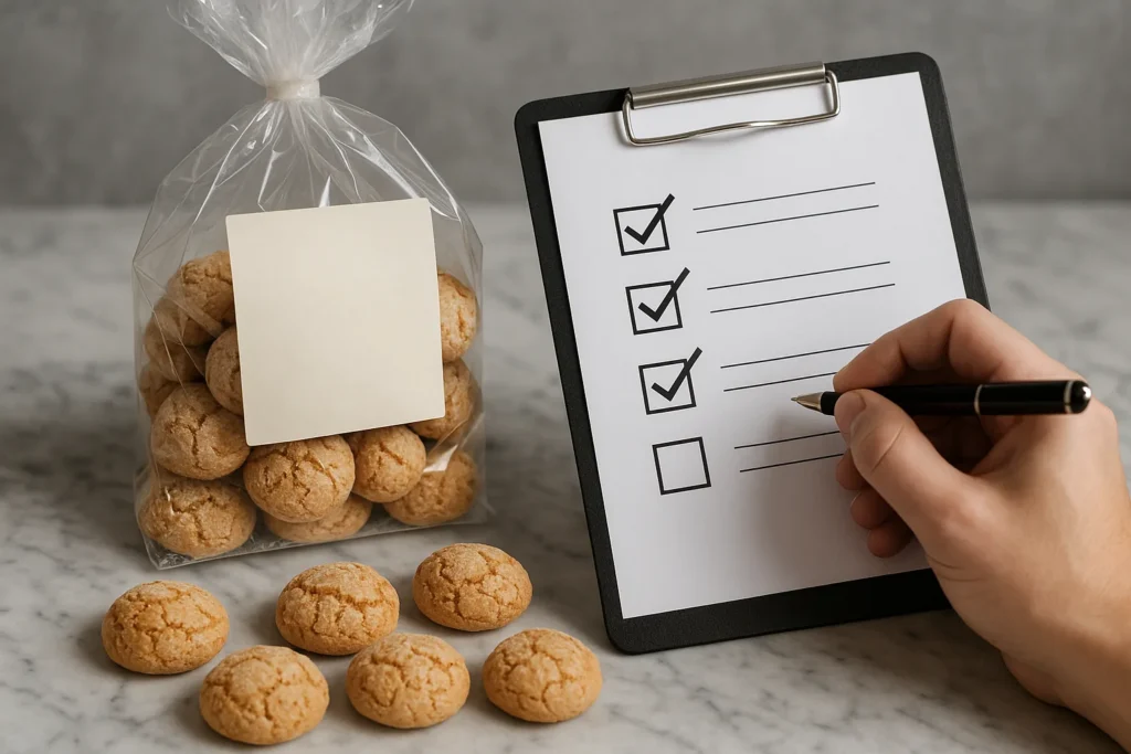 Amaretti Gallina richiamati per etichettatura non conforme: cosa controllare sulle confezioni