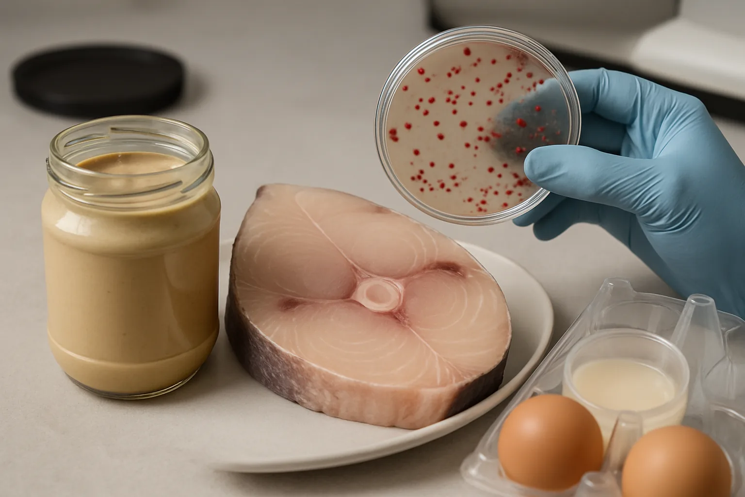 Richiami alimentari: Salmonella in tahina, pesce spada e albume d'uovo (2)