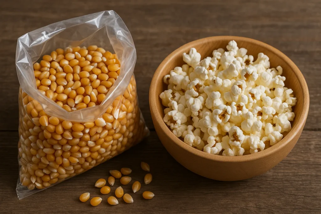 Mais per popcorn bio richiamato: alcaloidi tropanici oltre i limiti in Fior di Loto e Probios