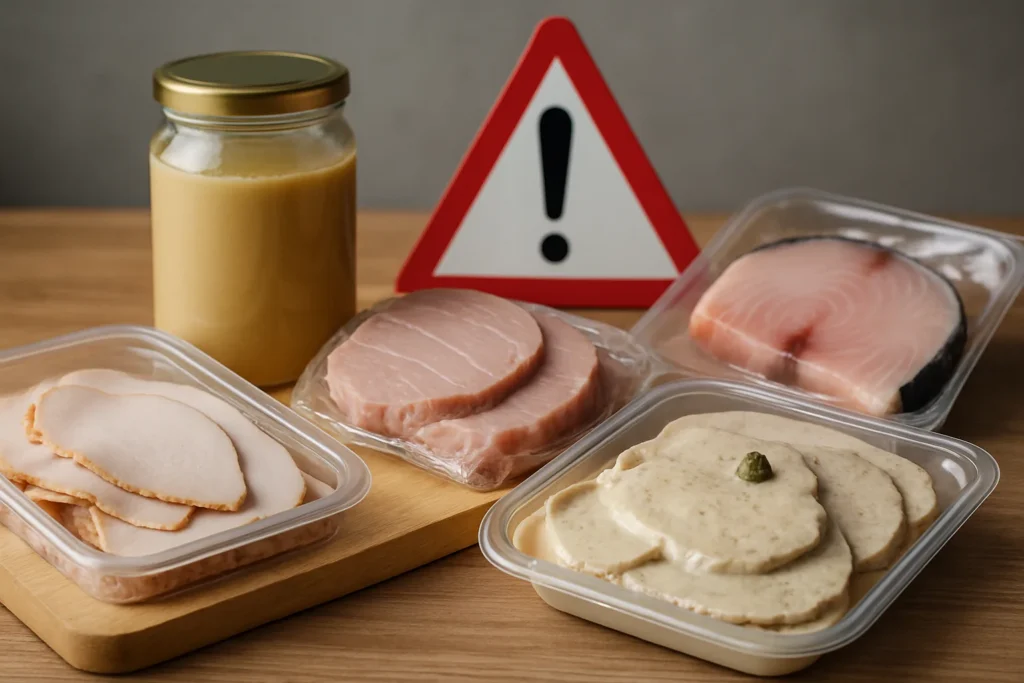 Richiami alimentari: Listeria, Salmonella e difetti di etichettatura tra i rischi attuali