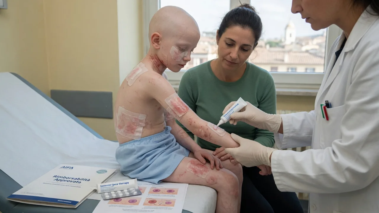 Terapia genica per la sindrome dei bambini farfalla: primo ok Aifa per molecola topica