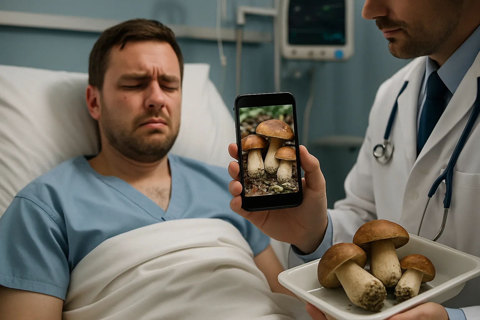 Intossicazioni da funghi: quando l'app dice "commestibile" ma finisci in ospedale
